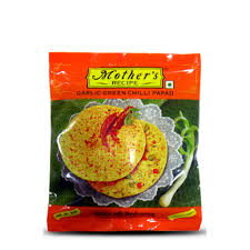 Mother Garlic Green Chilli Papad 200 g