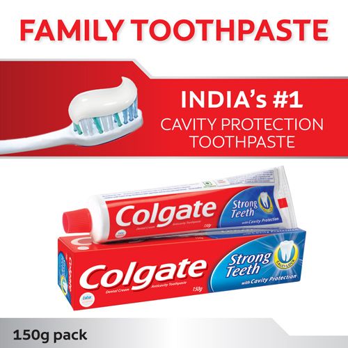 Colgate Strong Teeth Dental Cream Toothpaste 150 g