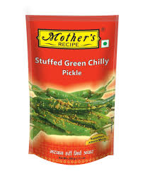 Mother Stuffed Green Chilly Pickle 200 g