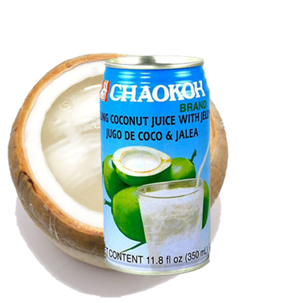 Chaokoh Young Coconut Juice With Jelly 350 ml