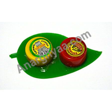 Kumkum And Turmeric Leaf