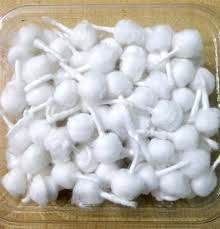 Cotton Round Ball wicks Batti Diya