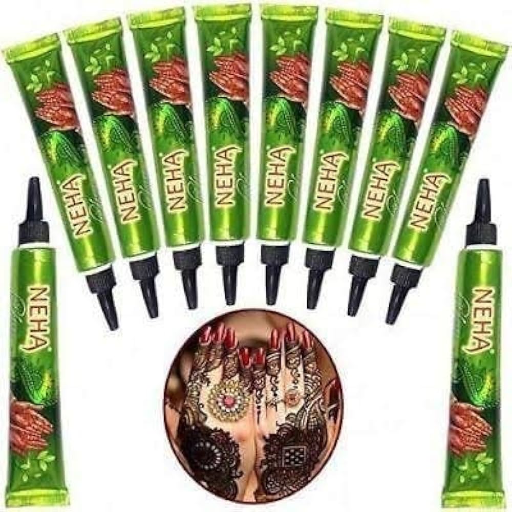 Neha Fast Colour Mehendi 100% Herbal Mehedi 25 g 1 Tube