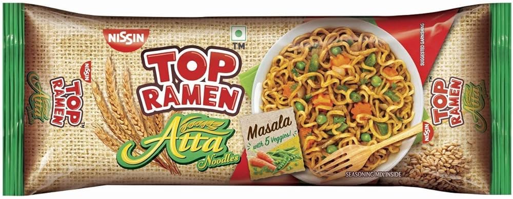 Nissin Top Ramen Atta Noodles Masala 280 g