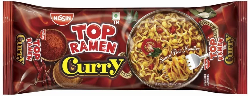 Nissin Top Ramen Curry Noodles 280 g