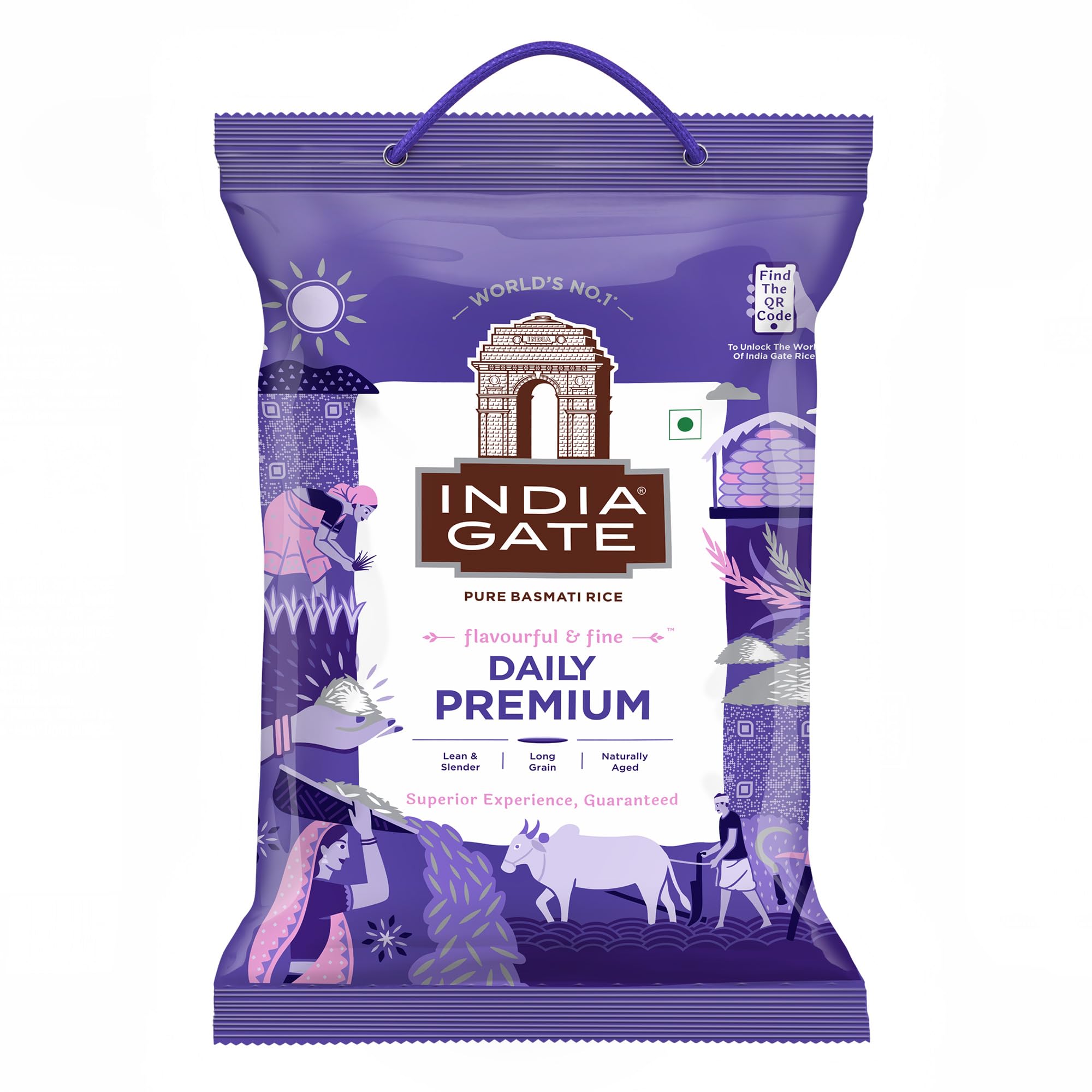 India Gate Daily Premium Basmati Rice 1 kg
