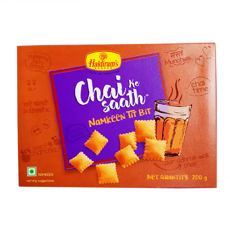 Haldiram Chai Ke Saath Namkeen Tit Bit 200 g