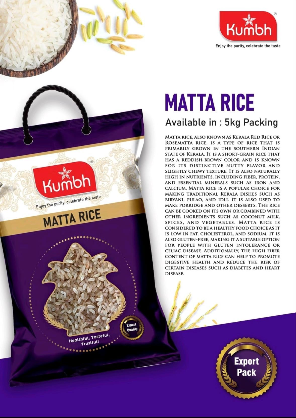 Kumbh Rose Matta Rice 5 kg