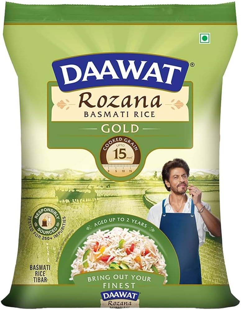 Daawat Rozana Gold Basmati Rice 5 kg