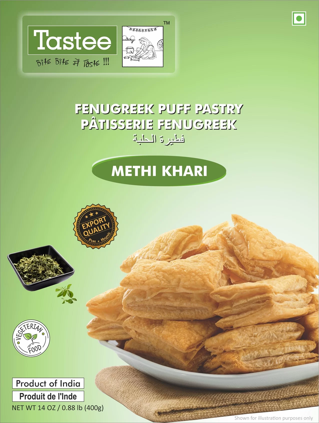 Tastee Methi Khari 200 g